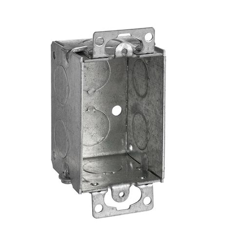 1 gang metal back box|single gang metal electrical box.